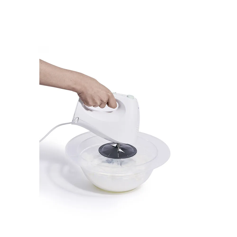 Couvercle anti éclaboussures plastique gris transparent