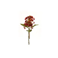 Fleur Hortensia 39cm - Rouge