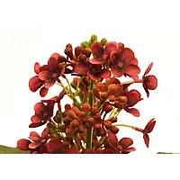 Fleur Hortensia 39cm - Rouge