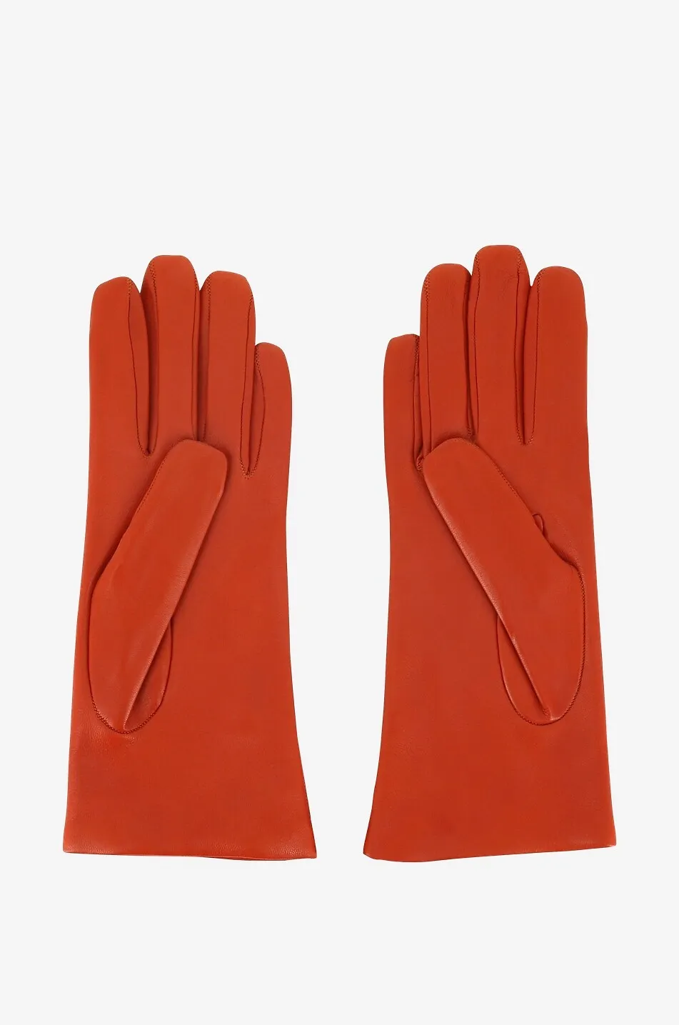 Gants en cuir nappa doublés de cachemire