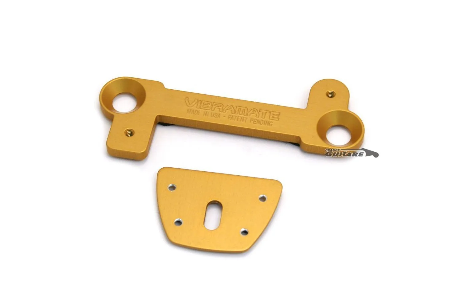 Kit Vibramate V7 gold for Bigsby B7 on Gibson Les Paul