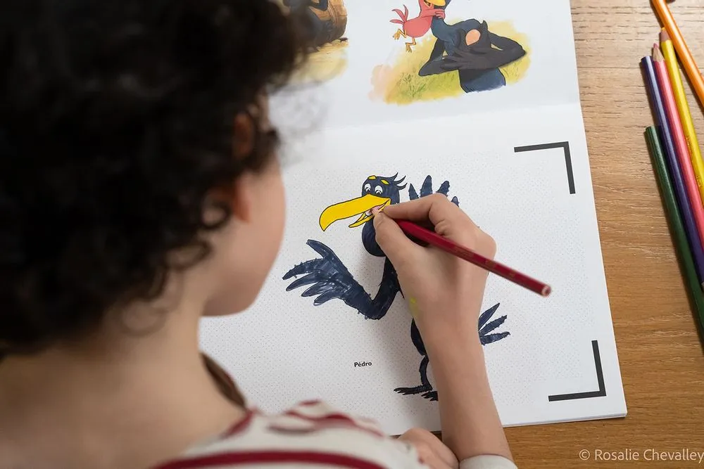 Les p'tites poules - cahier animé blinkbook