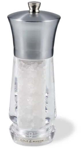 Moulin à Sel Cole & Mason Exford Clear Nickel