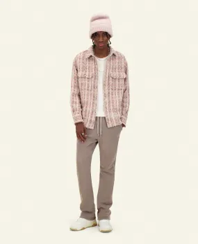 PANTALON DE JOGGING FLARE TAUPE