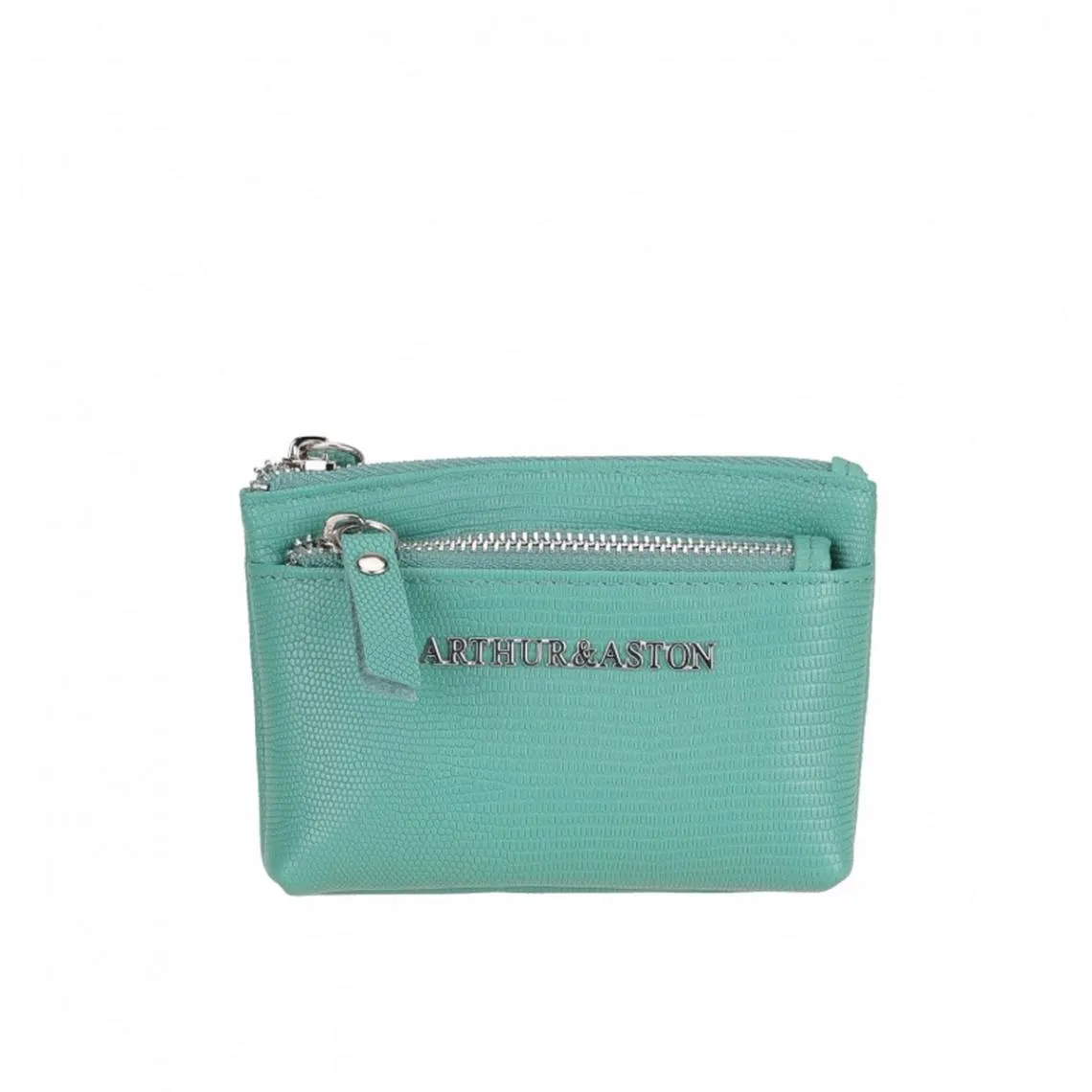 Porte-cartes en cuir sauge sauge, | 3 Suisses
