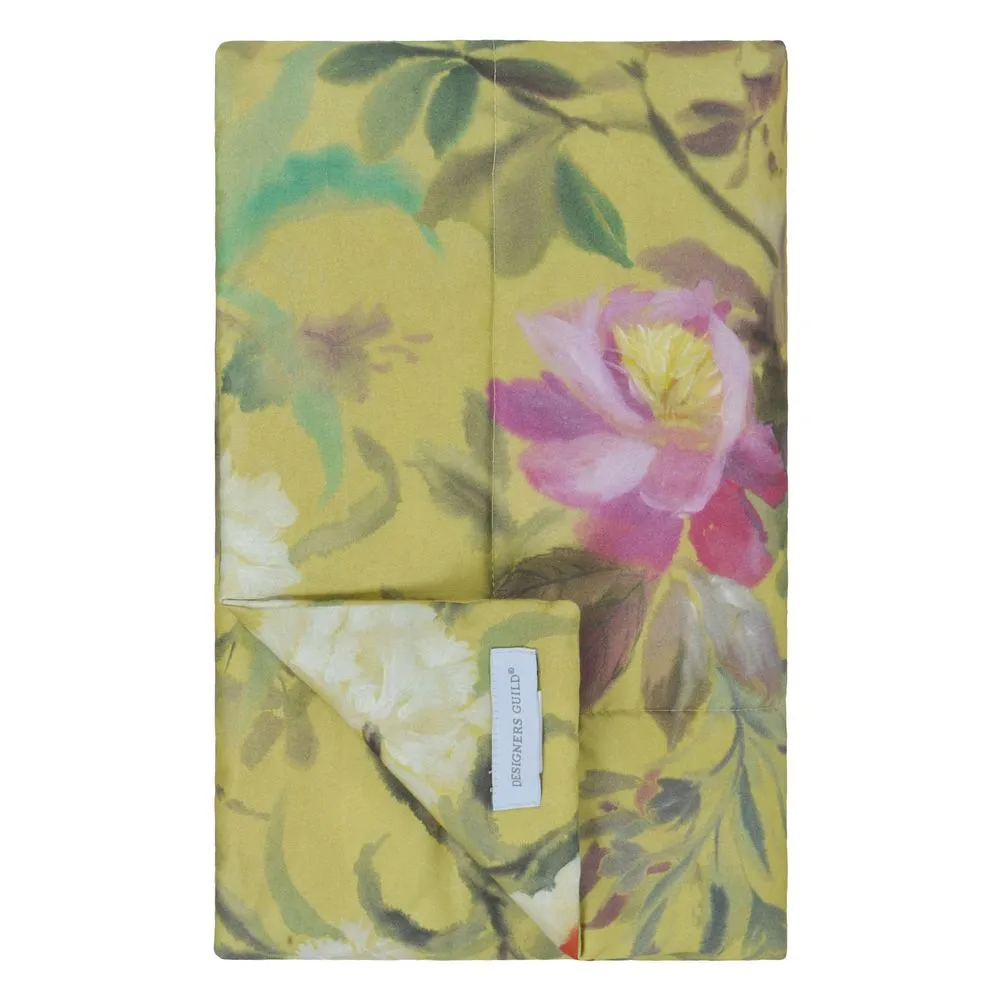Proserpine ochre - quilt and cushion case