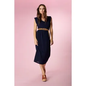 Robe longue Nata bleu marine | 3 Suisses