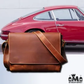 SAC MESSAGER - BANDOULIÈRE & CUIR - RÉTRO CHIC