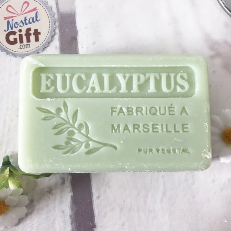 Savon de Marseille Bio - Senteur eucalyptus (125 g)