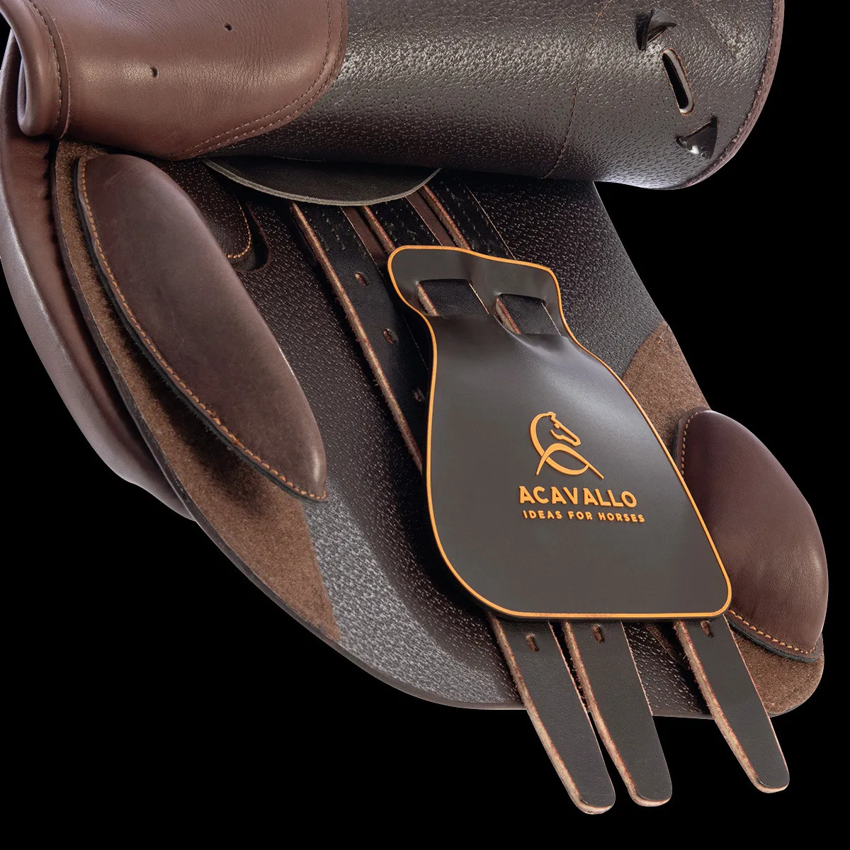Selle d'obstacle Acavallo Botticelli en cuir
