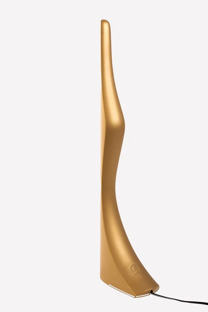 Silhouette i table lamp i gold
